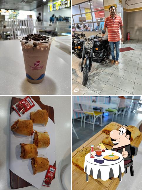 Cheese plate at Dessertino Shakes & More