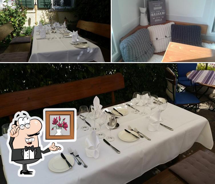 Gli interni di Restaurant Obholzstübli