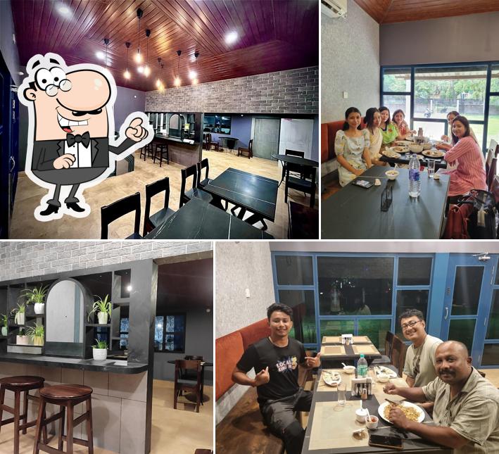 The interior of brotherhood restaurant