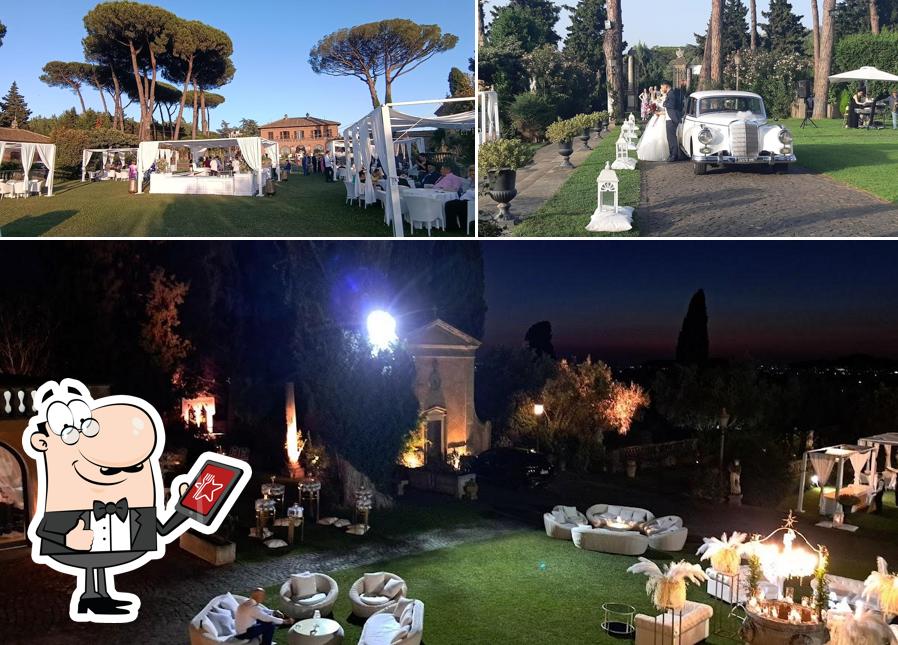 Gli esterni di Villa Appia Eventi