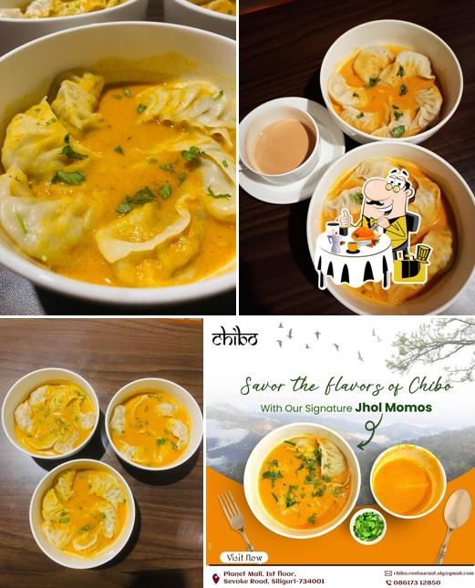 Food at Chibo Nepali Restaurant