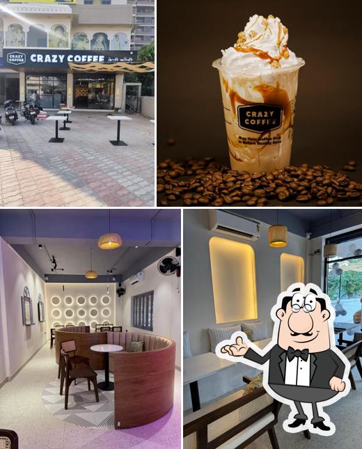 The interior of Crazy Coffee