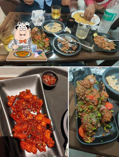 Chicken wings at Hotel Arc Palace