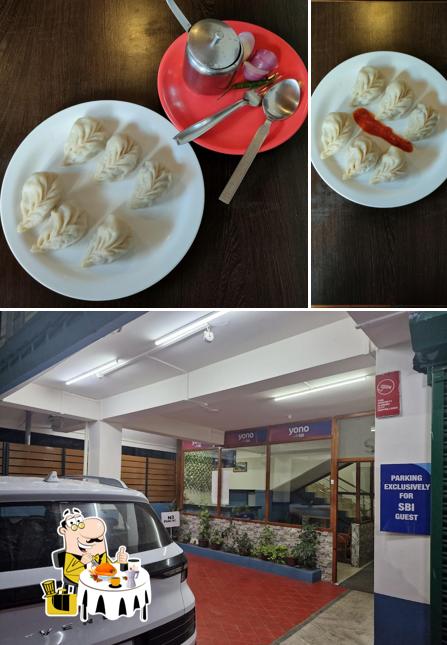 The picture of food and exterior at Nalgre Food Corner