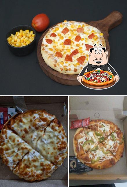 Order different types of pizza