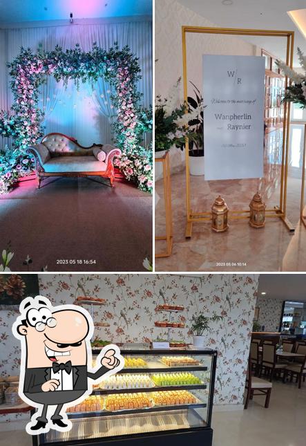 Among different things one can find interior and food at Windermere Restaurant