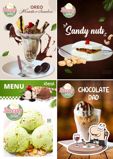 Food at scoopy smile -The ice cream hub