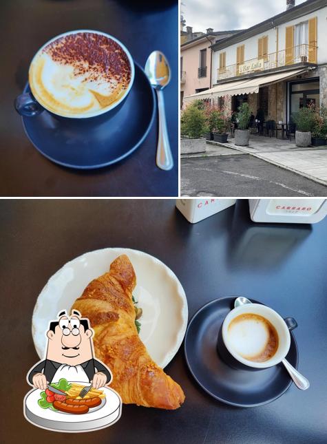 La cibo e interni del ristorante
