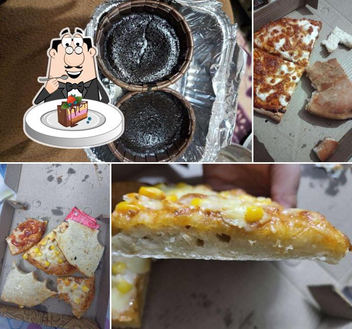 Chocolate cake at Cloud Cafe