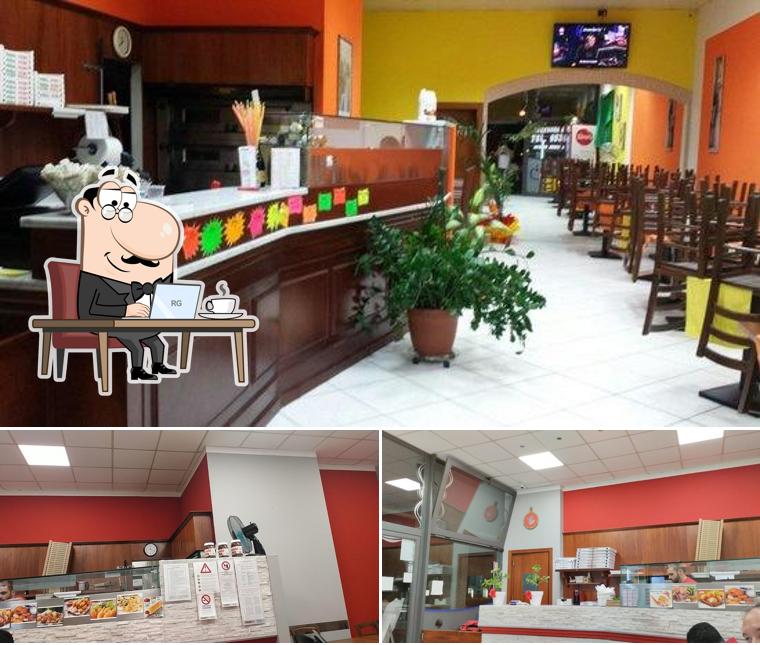 Gli interni di PIZZERIA ERIKA