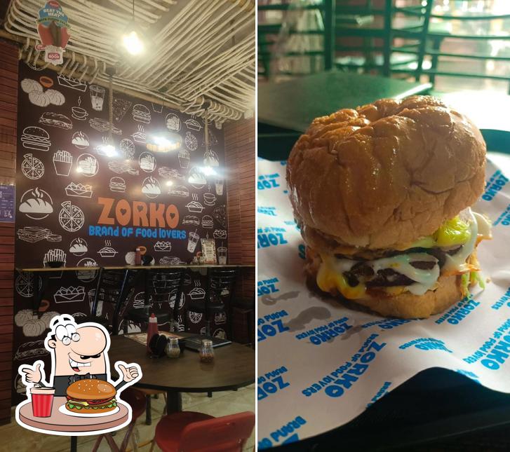 Try out a burger at ZORKO, Ratlam