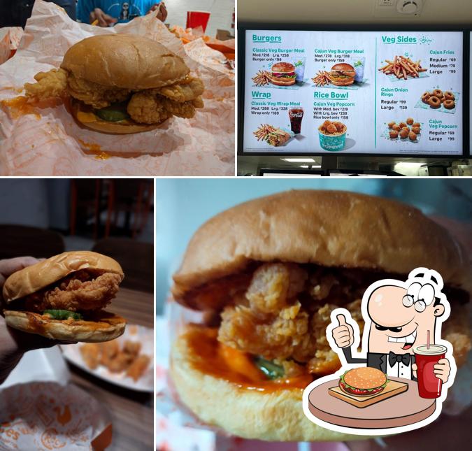 Get a burger at Popeyes - Famous Louisiana Chicken