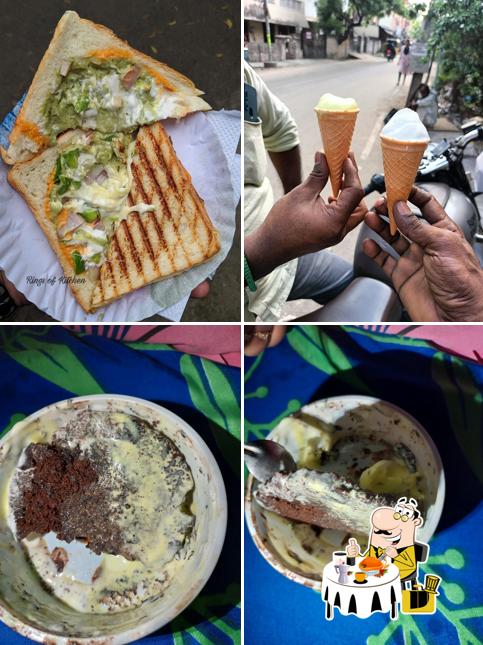 Food at S.V. Sweets & Bakers