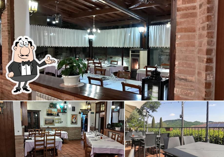 Gli interni di Osteria Clo' Filomena Ristorante