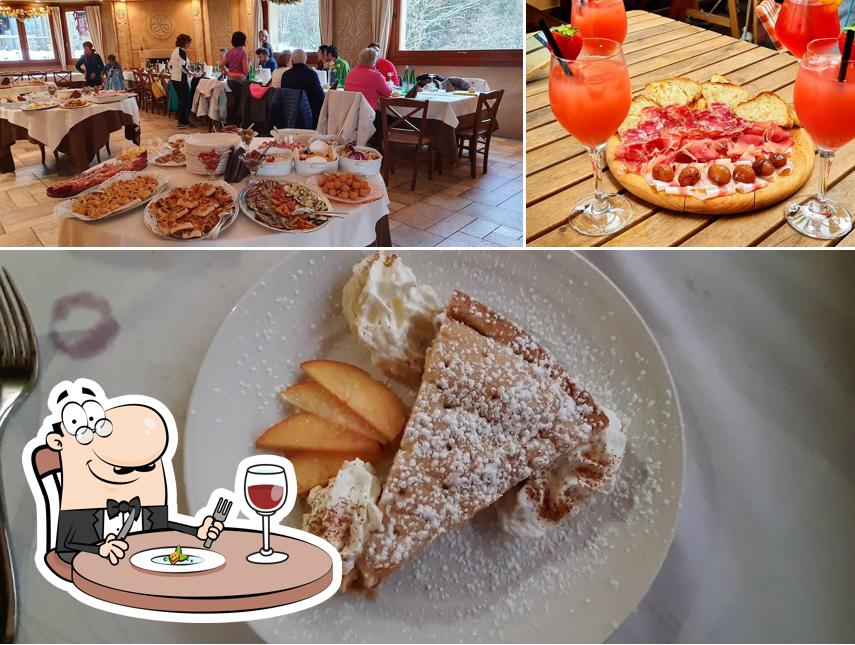 La cibo e bevanda del ristorante