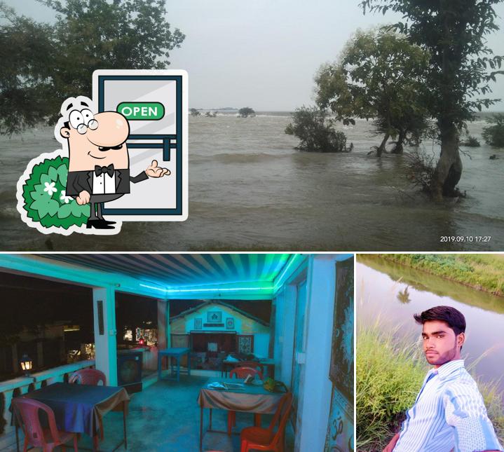 The image of exterior and interior at ORCHHA HUT RESTAURANT