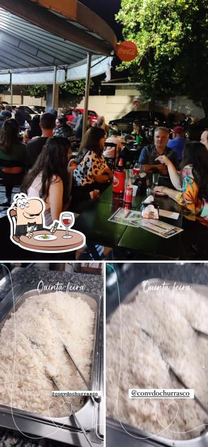Comida em Conveniência Do Churrasco
