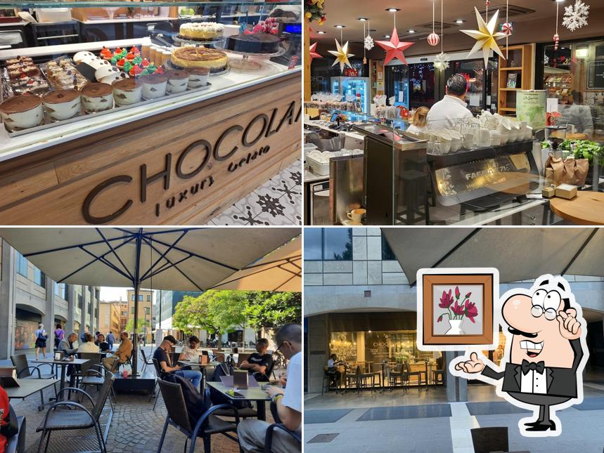 Siediti a un tavolo di Gelateria Chocolat