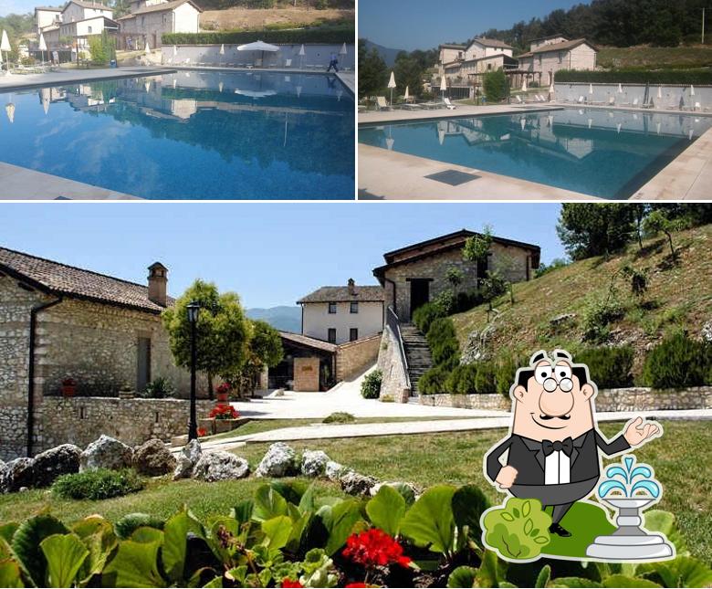 La parte esterna è una caratteristica importante di Relais Villa D'Assio
