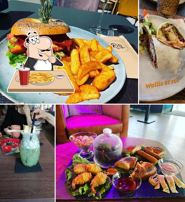 Patatine fritte al Ritz Lounge Bar