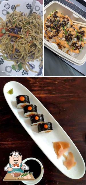 Ravioli at Wok & Sushi