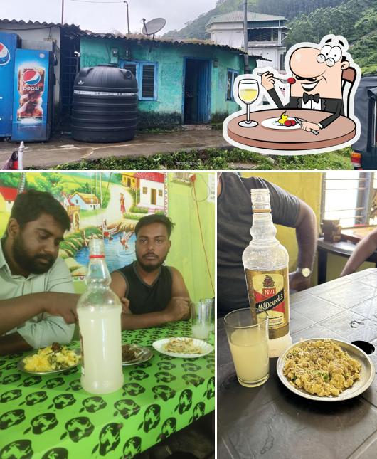The picture of Toddy shop’s food and exterior