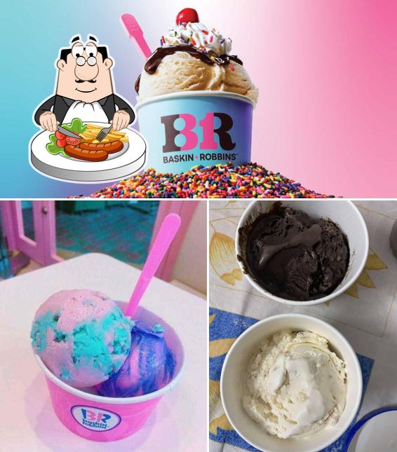 Food at Baskin Robbins - Ice Cream Desserts