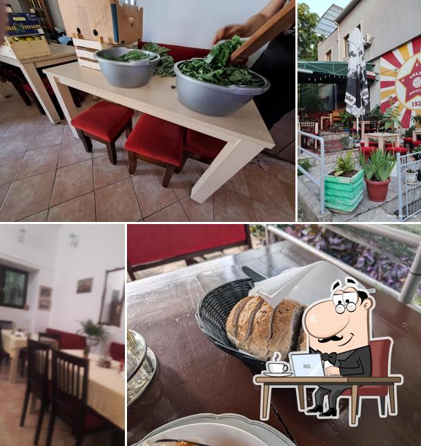 L'intérieur de Crveni Han