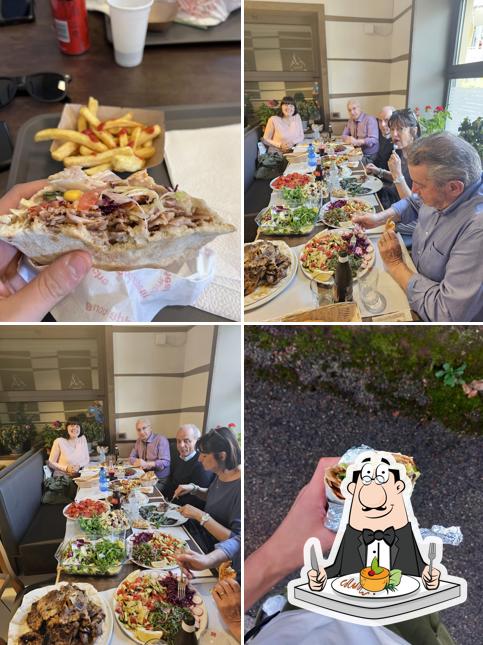 Panino con maiale stirato al Istanbul City Kebap