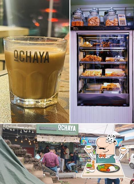 Among various things one can find food and exterior at Ochaya
