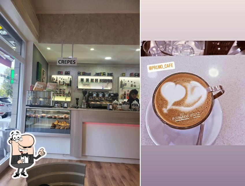 Gli interni di Pr1mo Cafe