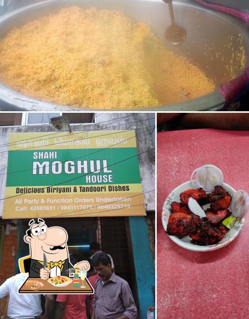 Meals at Shahi Mughal Biryani