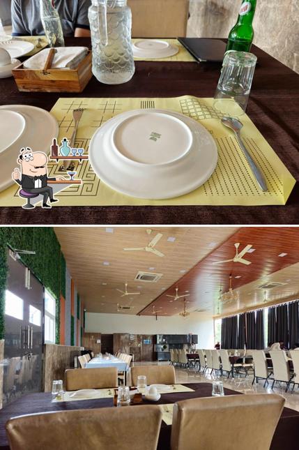 The interior of Shree Lalaji kitchen