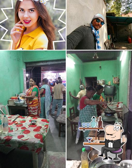 Take a seat at one of the tables at Singnara Special Corner