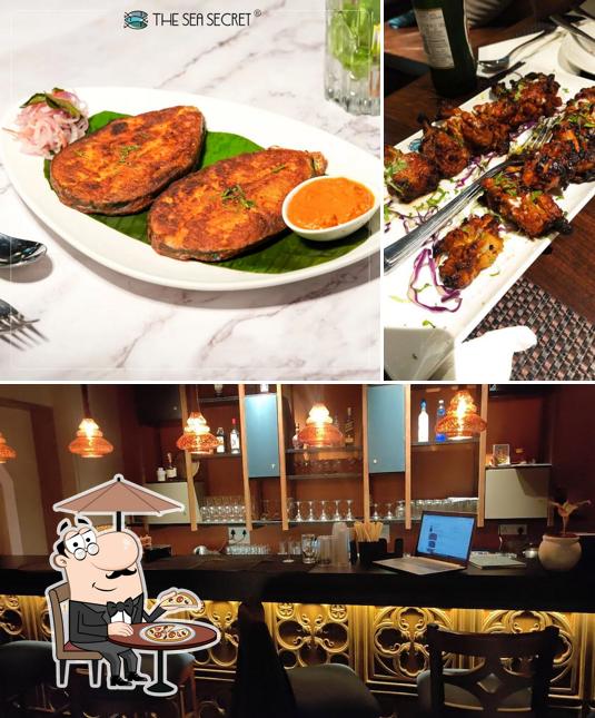 Enjoy the view at the outside area of The Sea Secret