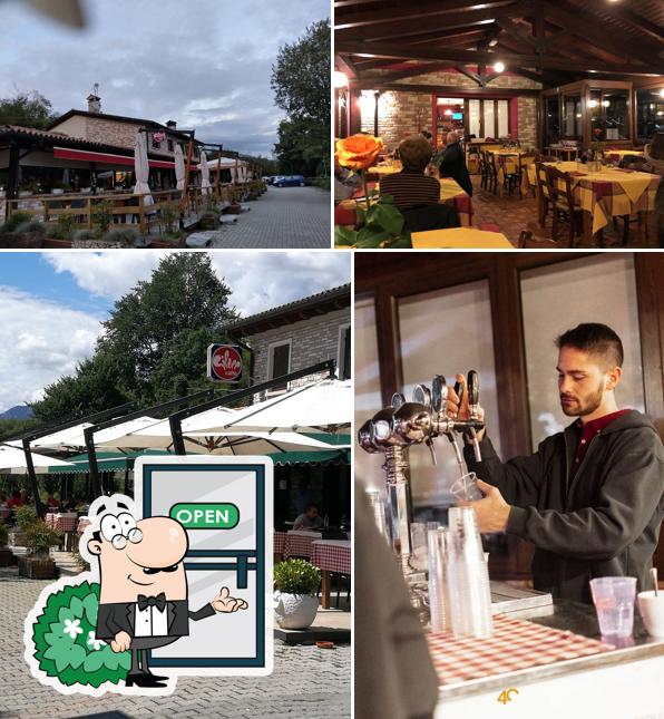 Puoi goderti l'aria fresca dal dehors di Trattoria San Bastian di Sonia Baratto & C. Sas