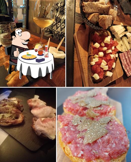 Piatto di formaggi al Zero Enoteca Conviviale
