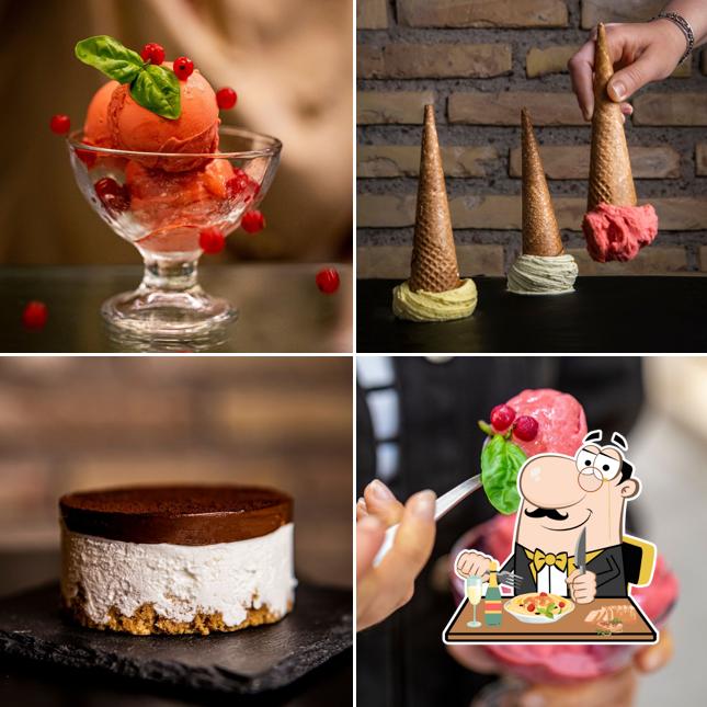 Cibo al Gelateria di Qualita da Re