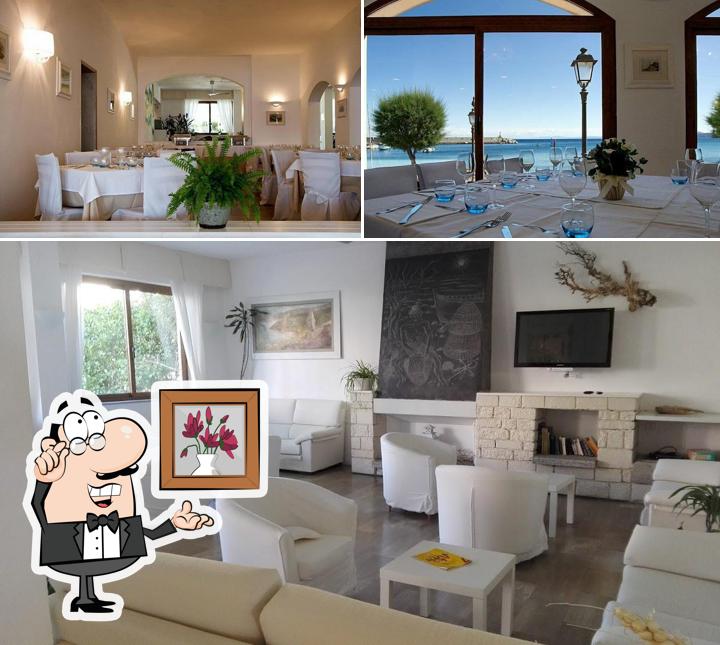 Gli interni di Hotel Marinella