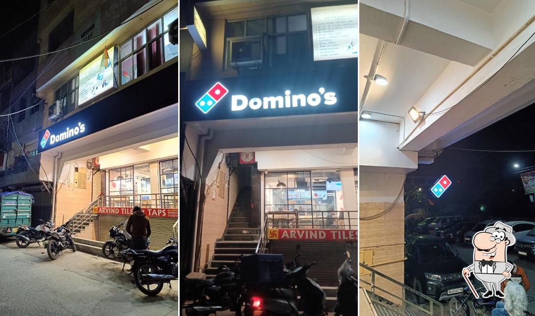The exterior of Domino's Pizza Tughlakabad Extension, New Delhi