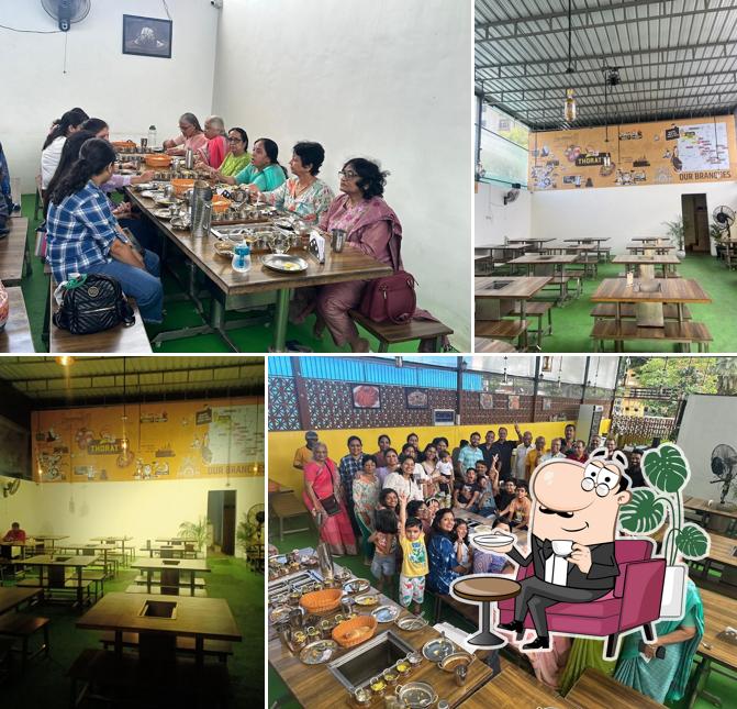 The interior of Thorat Barbeque Misal & Pav bhaji Wakad