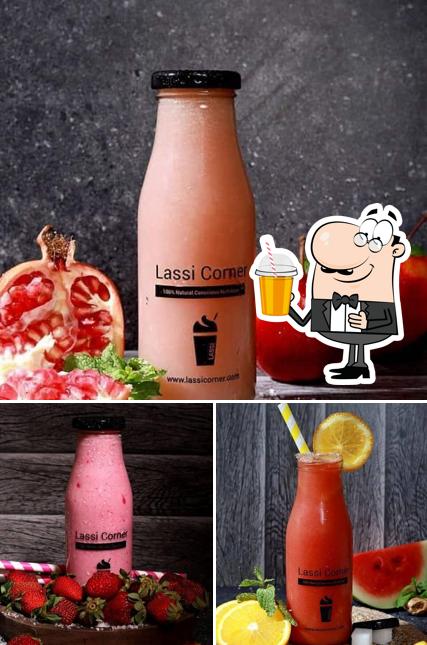 Enjoy a beverage at Lassi Corner