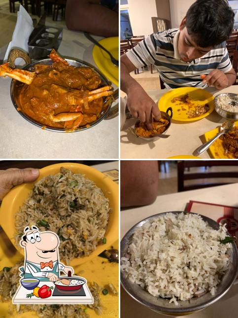 Paella at Fish land multicuisine restaurant