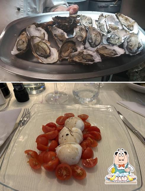 Ostriche al Trattoria da Elia e Ugo