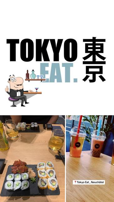 Gli interni di Tokyo Eat