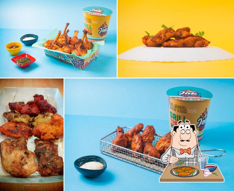 Chicken wings at Jak Grillz