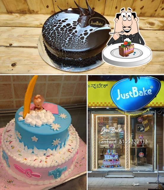Chocolate cake at Justbake sanjaynagar