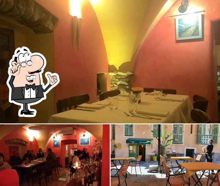 Gli interni di Magiargè Osteria Contemporanea