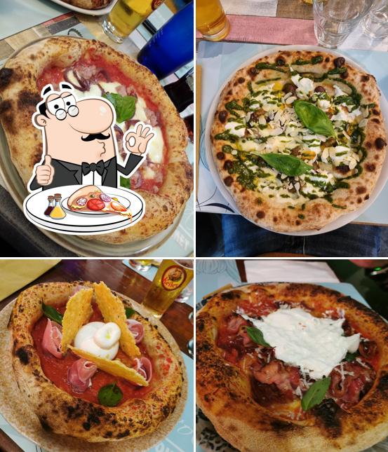 Scegli tra le molte varianti di pizza