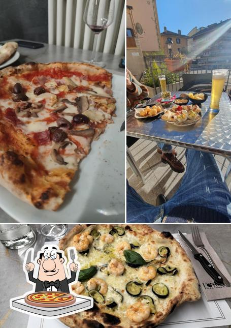 A L'Officina, puoi goderti una bella pizza